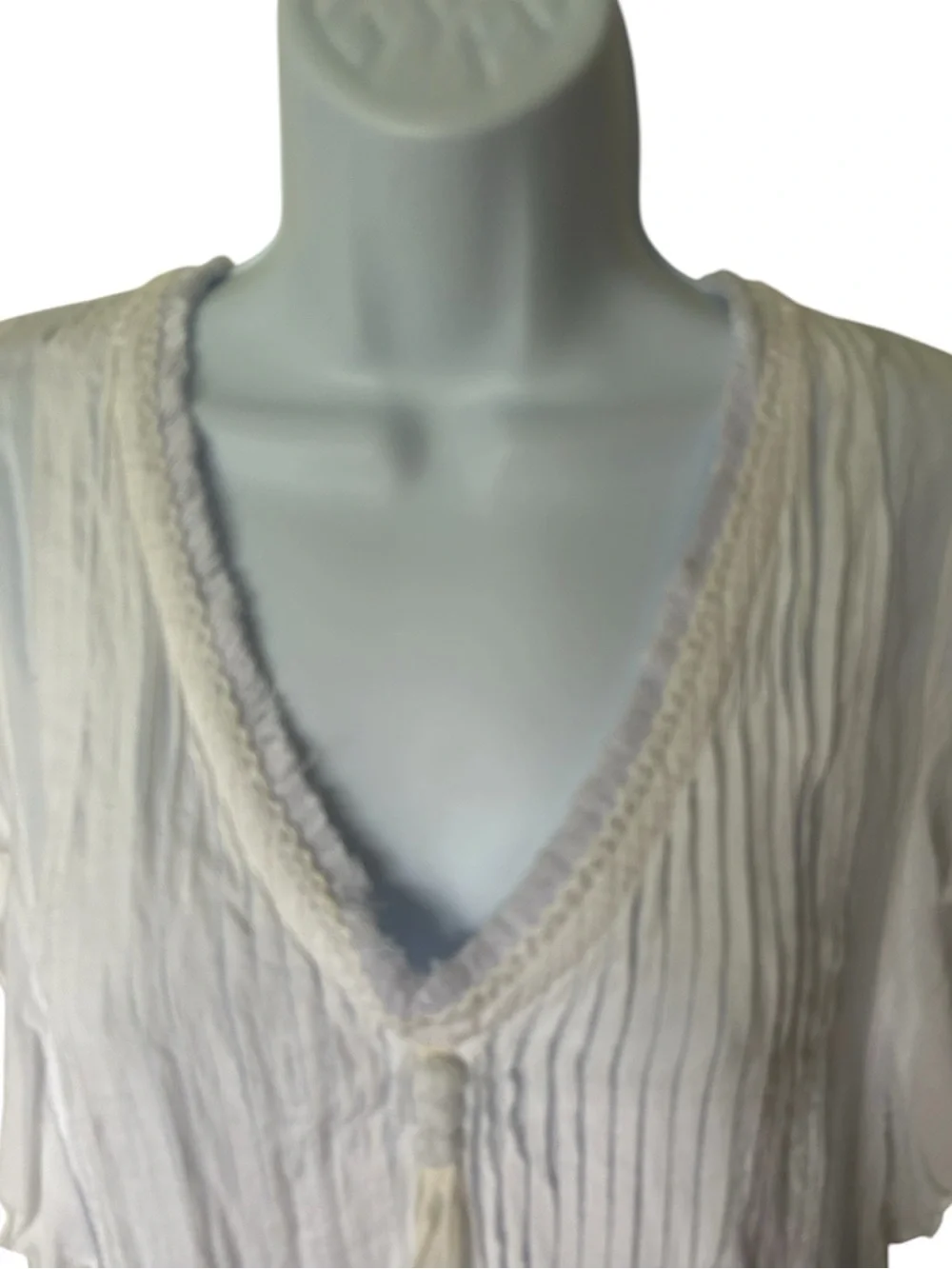 Poupette St Barth Sasha Mini Dress White $350. Excellent Resort Collection  XS